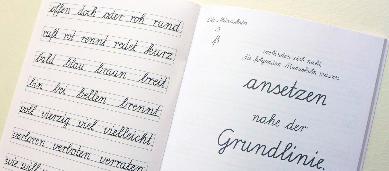 SAS 2014 Schulausgangsschrift Verbindungen üben Ute Andresen Allianz für Handschrift Achtsam schreiben Maiß-Verlag München (Maiß Bestell-Nr. 5423)